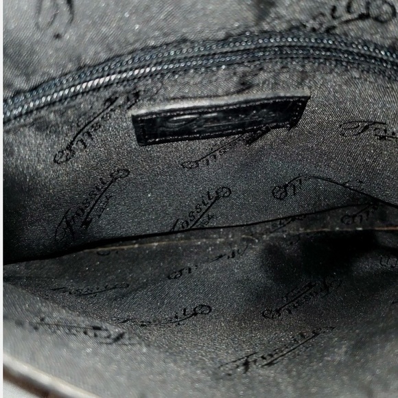 Medium Chic Blue and Black fur western Crossbody Bag for Everyday Use - Picture 14 of 14